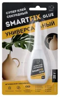 Супер-клей универсальный SmartFix GLUE, 20 гр, бл. 1 шт, A.D.M./96/12