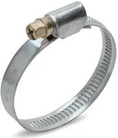 Хомут червячный нерж. 16-25/9 (10 шт.)