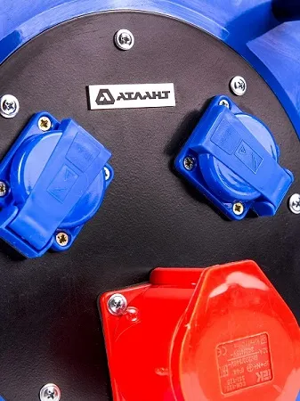 Удлинитель на катушке 3гн. 20м с/з КГ 5х2,5мм2 Атлант