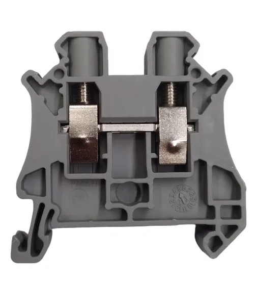 Клемма STEZ КНВ 6-2 винтовая серая 6мм2 41А 1000В ширина 8,2мм