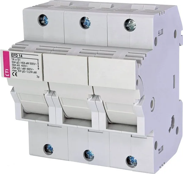 Держатель предохранителей EFD 14 3p