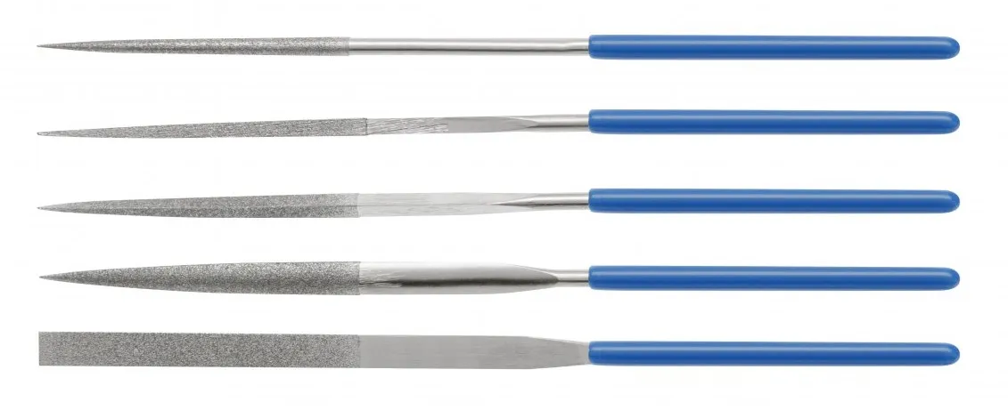 Надфиль алмазный набор, 5 шт. HOEGERT, ком