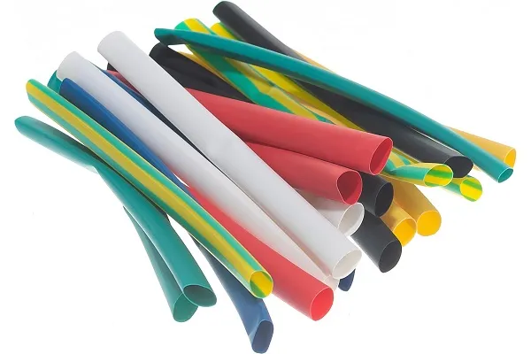Набор Термоусаживаемая трубка ТУТ 6/3 21шт., 100мм ЦВЕТНЫЕ, уп