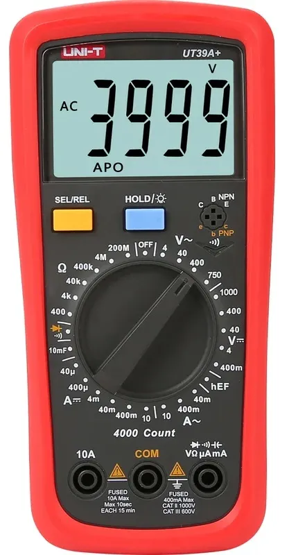 Мультиметр универсальный UNI-T UT39A+