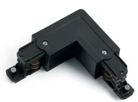 Коннектор для трехфазного шинопровода STR-30-B-CN-LI типа LI угловой внутренний черный ЭРА