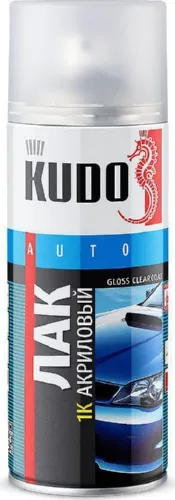 Лак акриловый АВТО 520мл KUDO