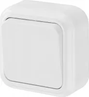 Выключатель ОУ 1-кл. Белый Пралеска Bylectrica