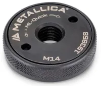 Гайка для УШМ быстрозажимная М14, тип S, с замком METALLICA Ultra