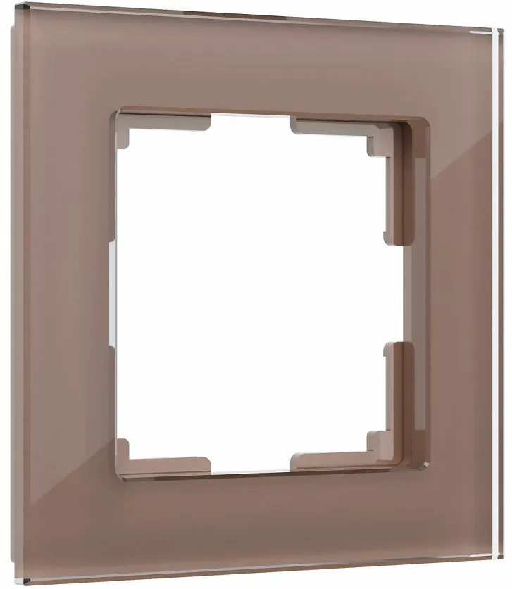 Рамка 1-я Латте (стекло) Favorit WERKEL