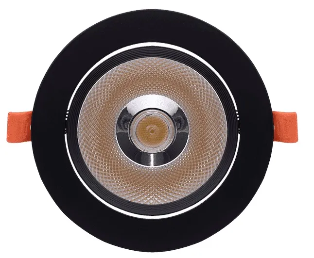 Встраиваемый светильник KZ-2-DLB-7-NW, 7Вт, 4000К, черный