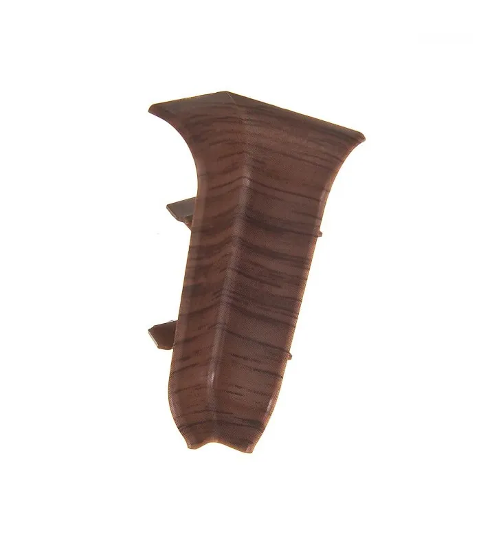 Вн угол плинтуса А45 "Идеал Альфа"  Дуб Темный, уп