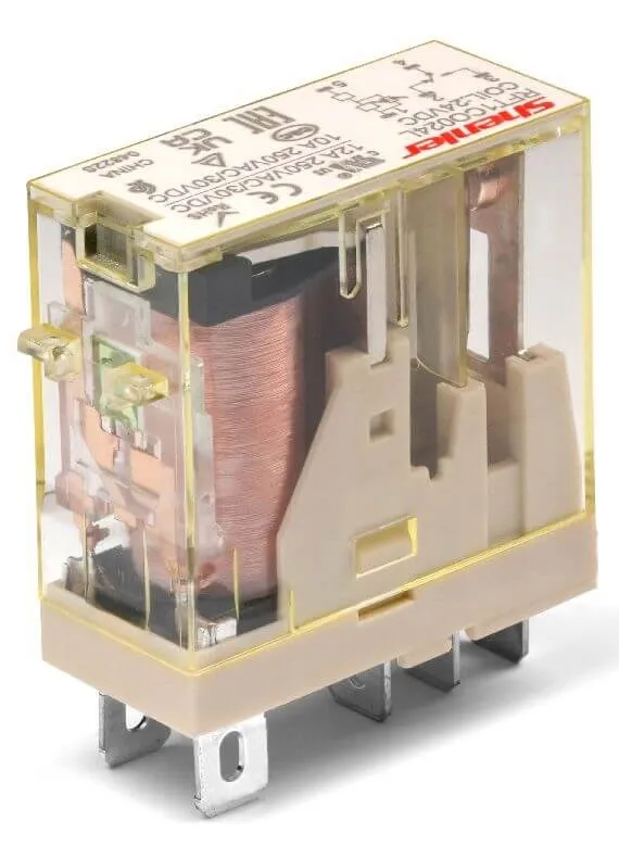 Реле промежуточное RFT2CO024,2CO,8A (24VDC) Shenler