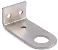 Проушина Г-образная (Пробой-ушко гнутое) 28х77 (105х40х3) (цинк белый)