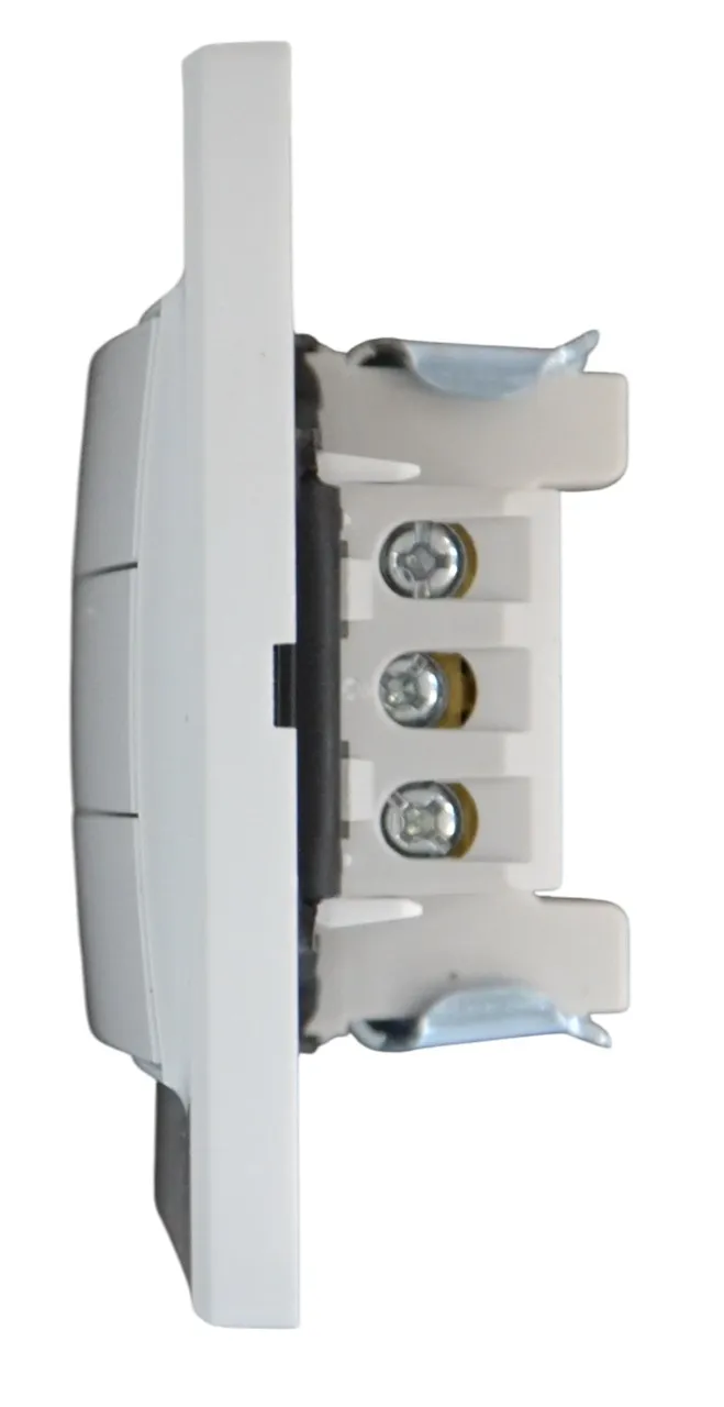 Выключатель 3-кл. белый SD-P1010W "Standard" AWSproducts