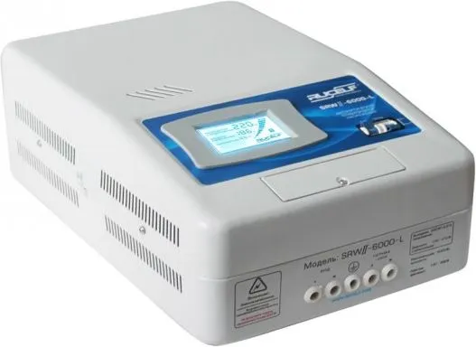 Стабилизатор напряжения SRW.II-6000-L (4,8 кВт)