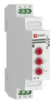 Реле времени RT-10 (10 устанавл. функц.) 8А кат.12-240В AC/DC EKF (с НДС)