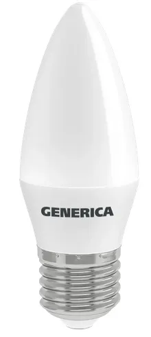 Лампа LED C35 E27 3000К 12Вт 1200Lm GENERICA