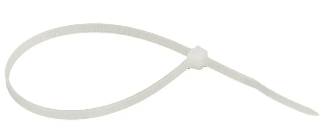 Хомут 3,6*200 белый нейлон (100 шт.) Basic (EKF), уп