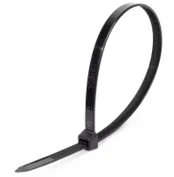 Хомут 4,0*100 черный нейлон UV морозостойкие (100 шт) КСС "NORD" (КВТ), уп