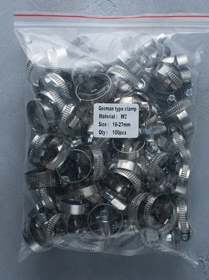 Хомут червячный нерж. 25-40/9 W2