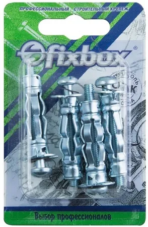 Дюбель MOLLY 5*13/37 металл (4 шт.) (Стройбат), уп