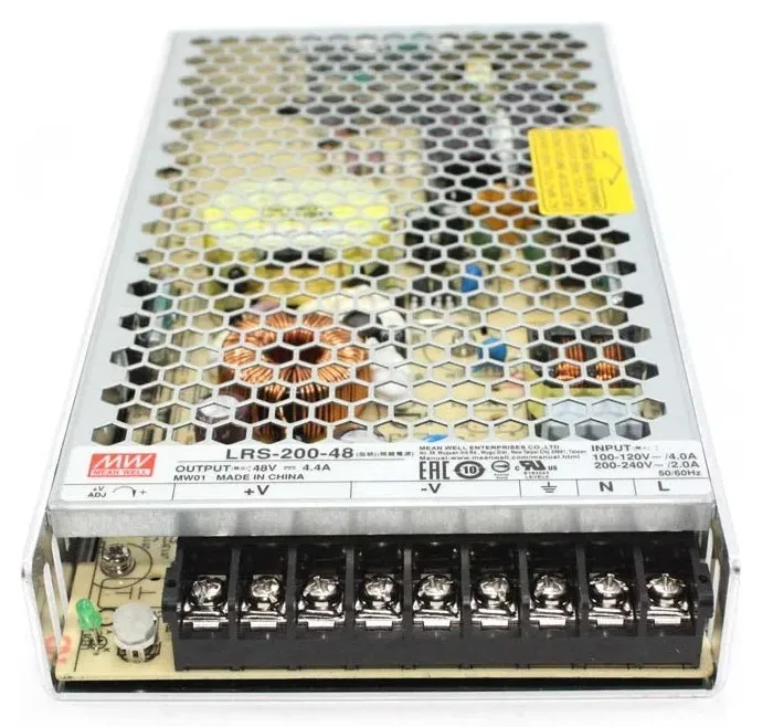 Блок питания LRS-200-48 48В 211Вт Meanwell