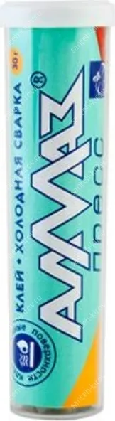 Клей Холодная сварка 30 гр для ремонта сантехники Алмаз 36/180