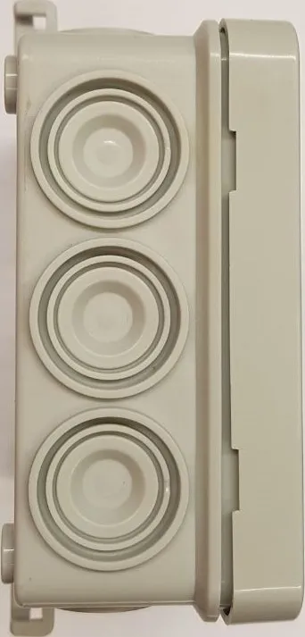 Коробка распред. о/п 85х85х38 IP55 СЕРАЯ Ecoplast (252)