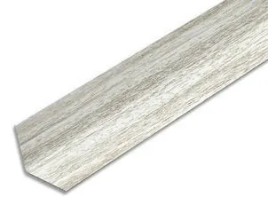 Угол 30х30мм 2,7м Ясень белый (25 шт.) ИДЕАЛ