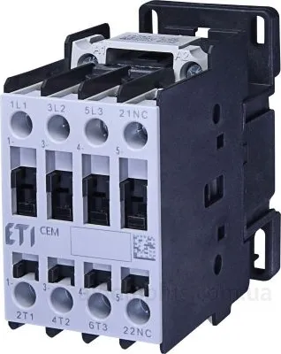 Контактор CEM40.00 (кат.220V, 40А, 18,5кВт) ETI