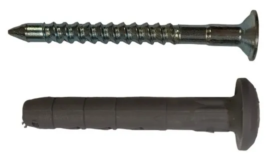 Дюбель-гвоздь 6*40 гриб (200 шт.) (KOELNER), уп