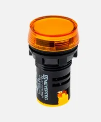 Индикатор LED желтый MT22-S15 24В AC/DC IP65 ОВЕН