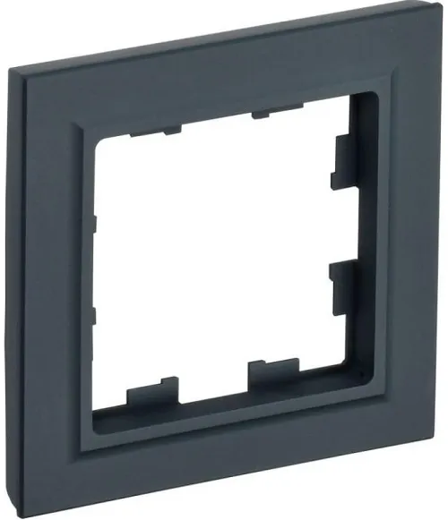 Рамка 1-я графит BRITE IEK