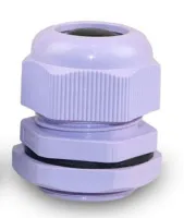 Кабельный ввод PG16 (10-14 мм) фиолет. пластик IP68 (Гофроматик)