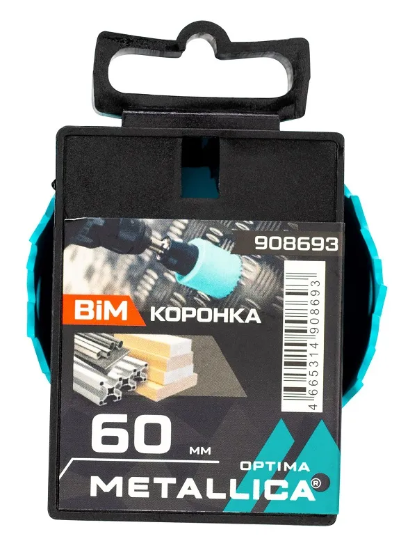 Коронка биметаллическая 60 мм METALLICA Optima