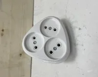 Разветвитель 3 гн. б/з Белый Bylectrica (32)