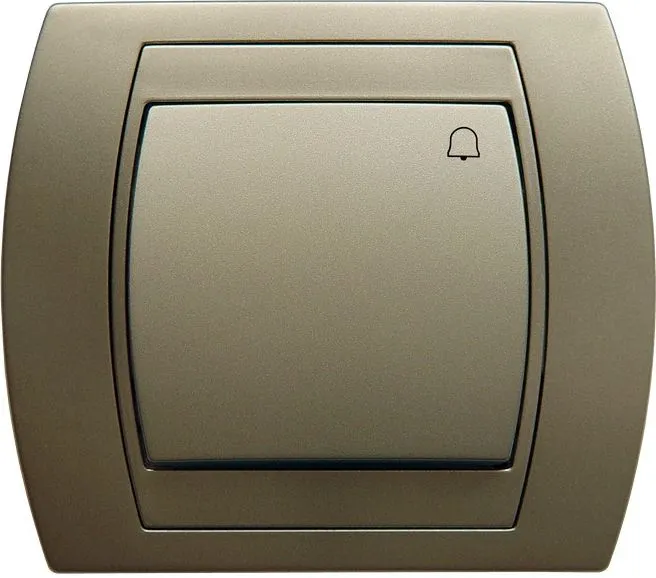 Кнопка звонка LP-6J/16/16 351 сатин