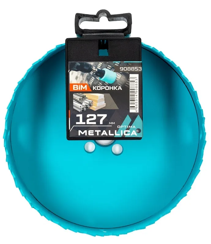 Коронка биметаллическая 127 мм METALLICA Optima