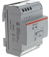 Трансформатор модульный TS 25/12-24C, 230/24 (2х12)В, 25ВА ABB