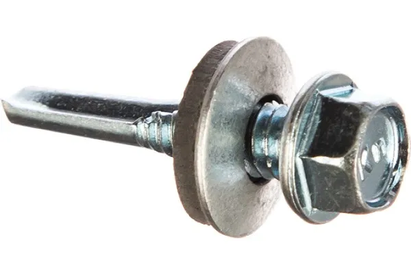 Саморез кровельный 6,3*25 оцинк. с длинным сверлом (100 шт.) (МД), уп