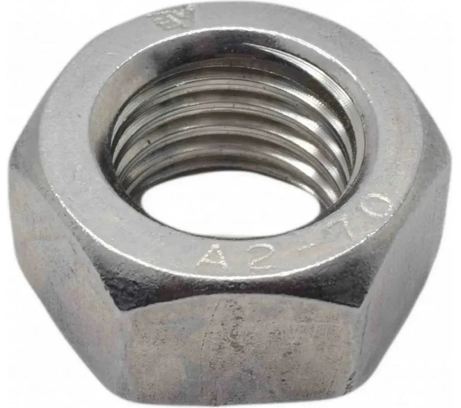 Гайка М5 шестигранная DIN934  нерж. (20 шт.) (ГОСКРЕП), уп