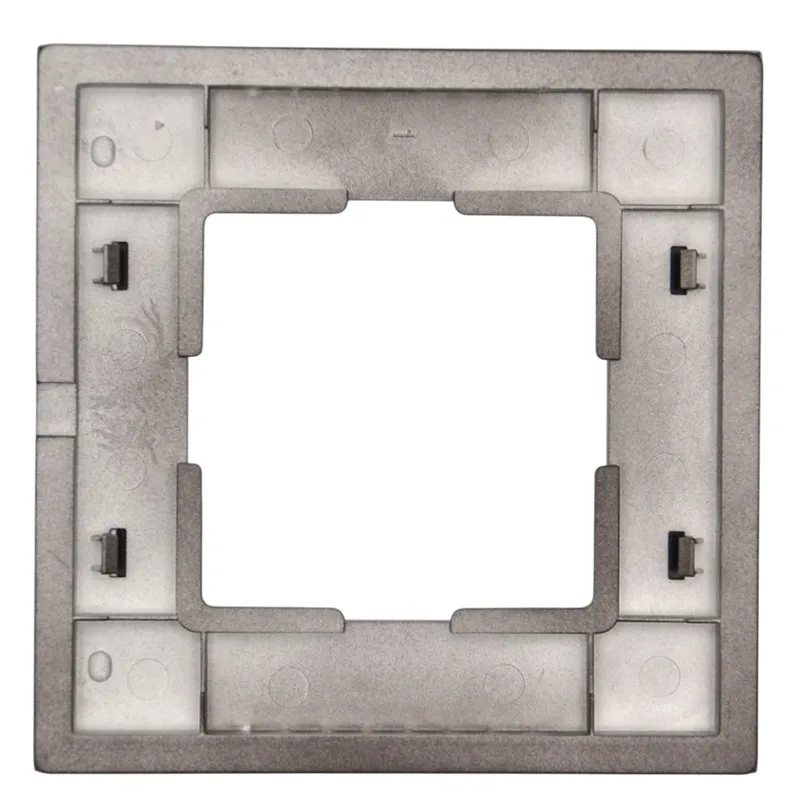 Рамка 1-я чёрная (стекло) SD-G3001B "Standard" AWSproducts