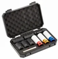 Головки ударные, экстракторы набор 1/2'' (10 шт.) HOEGERT