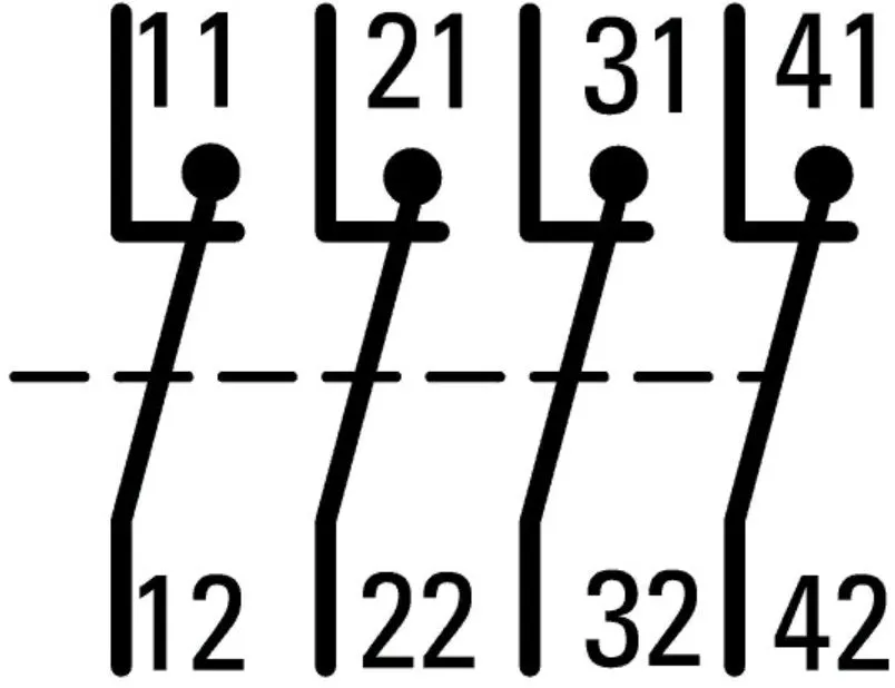 Дополнительный контакт DILM150-XHI04 (4 н.з)