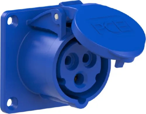 Разъем внутр. установ. IP-44 16/3 гнездо (313-6)