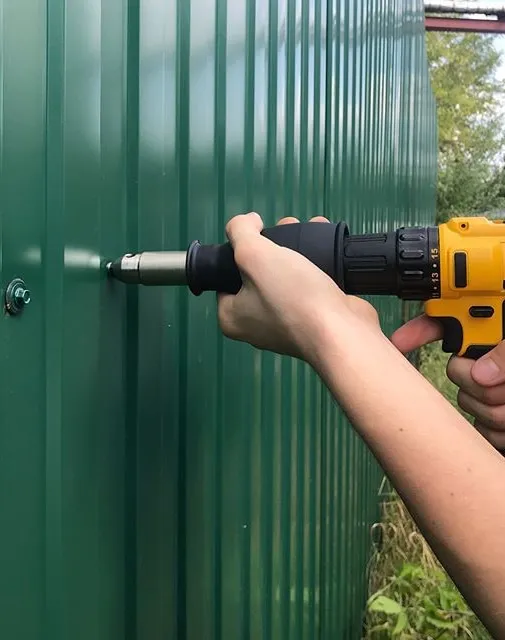 Саморез кровельный 4,8*29 темно-зелен со сверлом (250 шт.) (МС), уп