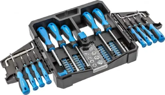 Набор отверток и бит, 63 пр. HOEGERT, ком