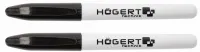 Маркер черный перманентный набор (2 шт.) HOEGERT, ком