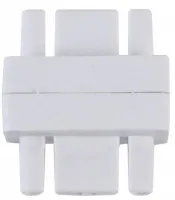 Коннектор шинопровода прямой SC-1W-TL белый серии TOP-LINE IN HOME
