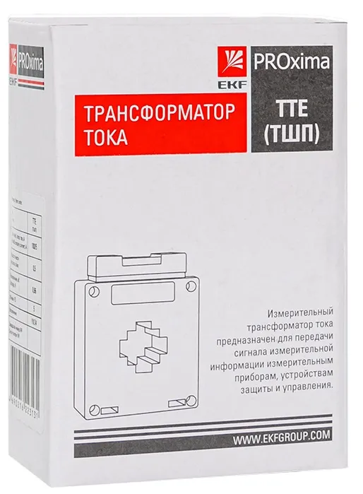 Трансформатор тока ТТЕ-40-400/5А класс точности 0,5 EKF PROxima